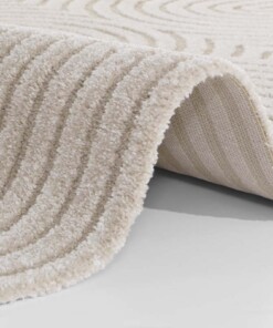 Laagpolig vloerkleed Panglao Elle Decoration - crème/beige - close up, thumbnail Laagpolig vloerkleed Panglao Elle Decoration - crème/beige - close up, thumbnail