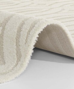 Laagpolig vloerkleed Lantian Elle Decoration - crème/beige - close up, thumbnail Laagpolig vloerkleed Lantian Elle Decoration - crème/beige - close up, thumbnail