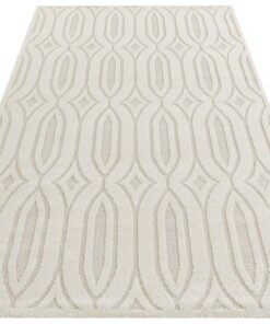 Laagpolig vloerkleed Lantian Elle Decoration - crème/beige - overzicht schuin, thumbnail Laagpolig vloerkleed Lantian Elle Decoration - crème/beige - overzicht schuin, thumbnail