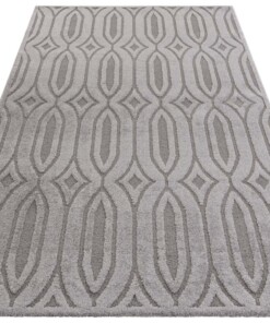 Laagpolig vloerkleed Lantian Elle Decoration - grijs - overzicht schuin, thumbnail Laagpolig vloerkleed Lantian Elle Decoration - grijs - overzicht schuin, thumbnail