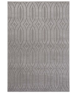 Laagpolig vloerkleed Lantian Elle Decoration - grijs - overzicht boven
