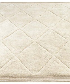 Designer vloerkleed 3D Colin - beige - overzicht schuin, thumbnail