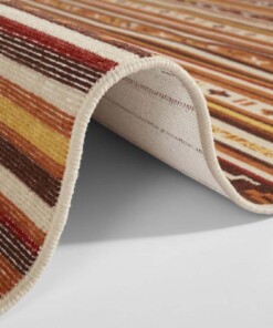 Kelim vloerkleed Milad - rood/multi - close up, thumbnail Kelim vloerkleed Milad - rood/multi - close up, thumbnail