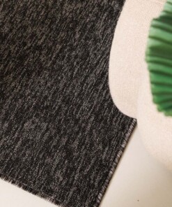Vierkant vloerkleed Lush - antraciet