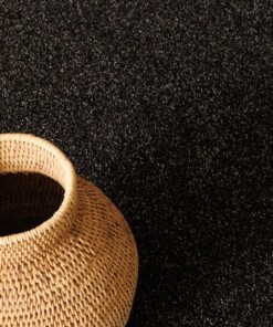 Rond vloerkleed Fine - antraciet