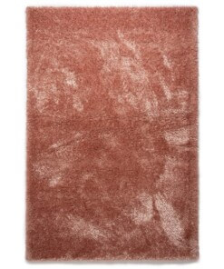Hoogpolig vloerkleed velours Posh - roze - overzicht boven, thumbnail
