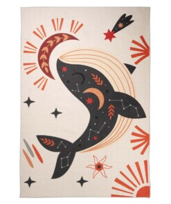 Kinderkleed walvis Happy Dreams - Multicolor - overzicht boven