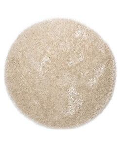 Rond hoogpolig vloerkleed velours Posh - ivoor - overzicht boven, thumbnail Rond hoogpolig vloerkleed velours Posh - ivoor - overzicht boven, thumbnail
