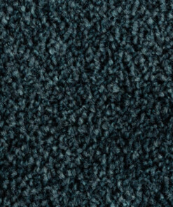 Laagpolig vloerkleed Fine - petrol - close up materiaal, thumbnail