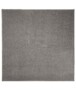 Vierkant vloerkleed Fine - lichtgrijs - overzicht boven, thumbnail