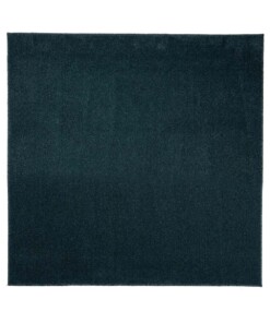 Vierkant vloerkleed Fine - petrol - overzicht boven, thumbnail Vierkant vloerkleed Fine - petrol - overzicht boven, thumbnail