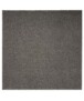 Vierkant vloerkleed Lush - grijs - overzicht boven, thumbnail