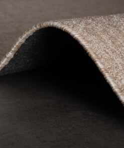 Vierkant vloerkleed Lush - beige - close up vouw, thumbnail Vierkant vloerkleed Lush - beige - close up vouw, thumbnail