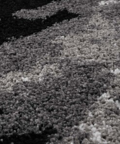 Rond hoogpolig vloerkleed Marble Artisan - grijs - close up, thumbnail Rond hoogpolig vloerkleed Marble Artisan - grijs - close up, thumbnail