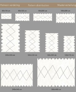 Hoogpolig vloerkleed berber Artisan - wit/grijs