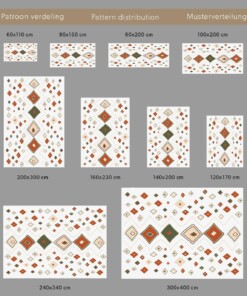 Hoogpolig vloerkleed bohemian Artisan - beige/multi