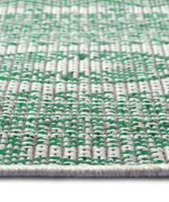 Balkonkleed - Elegant groen/crème - close up, thumbnail Balkonkleed - Elegant groen/crème - close up, thumbnail