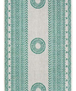 Balkonkleed - Elegant groen/crème - overzicht boven, thumbnail Balkonkleed - Elegant groen/crème - overzicht boven, thumbnail