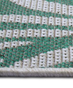 Buitenkleed zebra - Cebra groen/crème - close up, thumbnail Buitenkleed zebra - Cebra groen/crème - close up, thumbnail