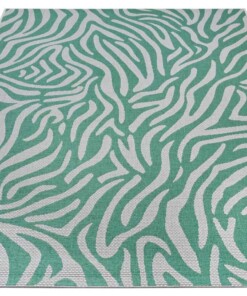 Buitenkleed zebra - Cebra groen/crème - overzicht schuin, thumbnail Buitenkleed zebra - Cebra groen/crème - overzicht schuin, thumbnail