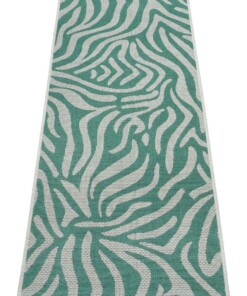 Balkonkleed zebra - Cebra groen/crème - overzicht schuin, thumbnail Balkonkleed zebra - Cebra groen/crème - overzicht schuin, thumbnail