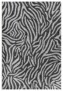 Buitenkleed zebra - Cebra grijs/crème - overzicht boven, thumbnail
