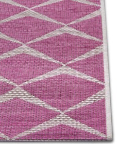 Balkonkleed design - Escala roze/crème - close up, thumbnail Balkonkleed design - Escala roze/crème - close up, thumbnail