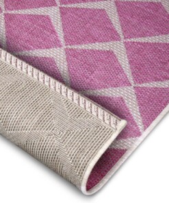 Balkonkleed design - Escala roze/crème - close up, thumbnail Balkonkleed design - Escala roze/crème - close up, thumbnail