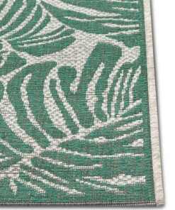 Buitenkleed palm - Monstera jade/crème - close up, thumbnail Buitenkleed palm - Monstera jade/crème - close up, thumbnail