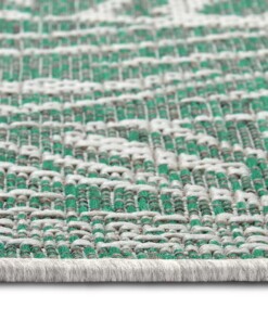 Buitenkleed palm - Monstera jade/crème - close up, thumbnail Buitenkleed palm - Monstera jade/crème - close up, thumbnail