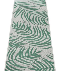 Balkonkleed palm - Palmera jade/crème - overzicht schuin, thumbnail