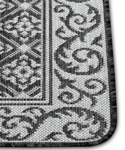 Keukenloper Romb - grijs - close up, thumbnail Keukenloper Romb - grijs - close up, thumbnail