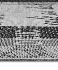 Keukenloper koffie design - grijs - close up, thumbnail