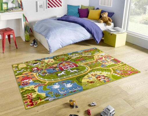 Speelkleed boerderijleven - multi/groen - sfeer