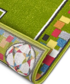 Speelkleed voetbaveld - groen/multi - close up, thumbnail Speelkleed voetbaveld - groen/multi - close up, thumbnail