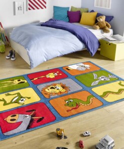 Speelkleed blokken Zoo Buddies - multi - sfeer