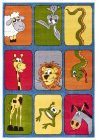 Speelkleed blokken Zoo Buddies - multi - overzicht boven, thumbnail Speelkleed blokken Zoo Buddies - multi - overzicht boven, thumbnail