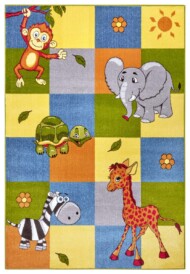 Speelkleed blokken Zoo - multi - overzicht boven, thumbnail Speelkleed blokken Zoo - multi - overzicht boven, thumbnail