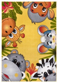 Kinderkleed Jungle Crew - multi/geel - overzicht boven, thumbnail Kinderkleed Jungle Crew - multi/geel - overzicht boven, thumbnail