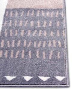 Kinderkleed Alpaca Dolly - roze/grijs - close up, thumbnail Kinderkleed Alpaca Dolly - roze/grijs - close up, thumbnail