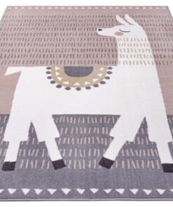 Kinderkleed Alpaca Dolly - roze/grijs - overzicht schuin, thumbnail Kinderkleed Alpaca Dolly - roze/grijs - overzicht schuin, thumbnail