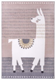 Kinderkleed Alpaca Dolly - roze/grijs - overzicht boven, thumbnail Kinderkleed Alpaca Dolly - roze/grijs - overzicht boven, thumbnail