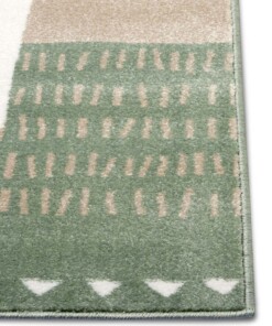 Kinderkleed Alpaca Dolly - bruin/groen - close up, thumbnail Kinderkleed Alpaca Dolly - bruin/groen - close up, thumbnail