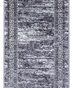 Loper abstract - Frame - grijs/crème - overzicht boven, thumbnail