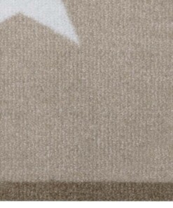 Deurmat Three-Stars Wasbaar 30°C taupe - close up, thumbnail