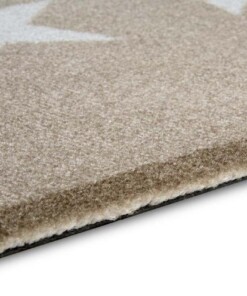 Deurmat Three-Stars Wasbaar 30°C taupe - close up, thumbnail