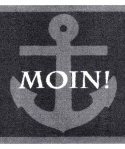 Deurmat Anker Moin wasbaar 30°C - antraciet/grijs - overzicht boven, thumbnail