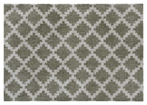 Deurmat Elegance - bruin - overzicht boven