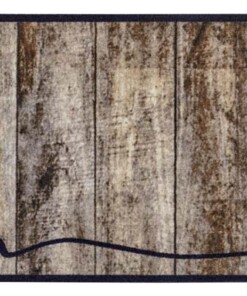 Design Keukenloper Wasbaar 30°C taupe - overzicht boven, thumbnail Design Keukenloper Wasbaar 30°C taupe - overzicht boven, thumbnail