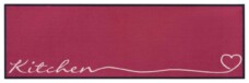 Design Keukenloper Wasbaar 30°C rood - overzicht boven, thumbnail Design Keukenloper Wasbaar 30°C rood - overzicht boven, thumbnail
